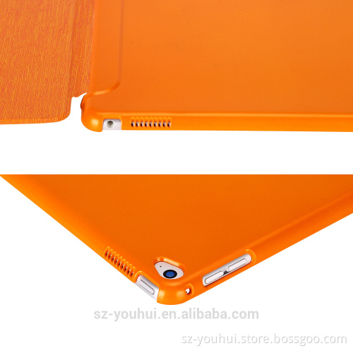 12 Colors Ultra Slim Three Fold Stand Magnetic PU Front Flip Cover PC Back Case for iPad Pro 12.9" for Apple Pro Tablet